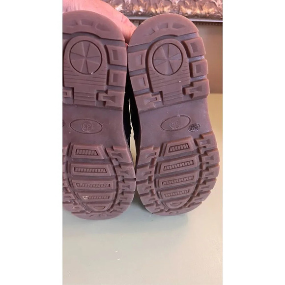 Autumn and winter short Boys Black boots size eu 33 and us 1.5 year size zipper - Picture 5 of 8